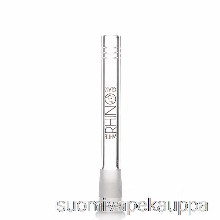 Vape Kauppa Valkoinen Sarvikuono 19/14 Lasi Alavarsi 5 Tuumaa